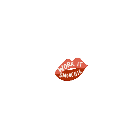 mckinleymedia lips smooch work it mckinleymedia Sticker