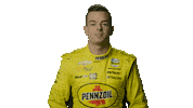Scott Mclaughlin Shrug Sticker by INDYCAR