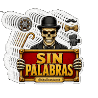 Skull Impresionado Sticker