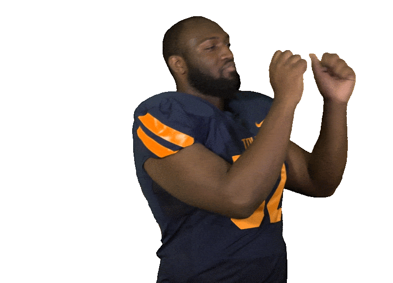 Football Players Utrockets Sticker by Toledo Rockets