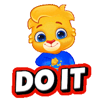 Keep Going Lets Go Sticker by Lucas and Friends by RV AppStudios
