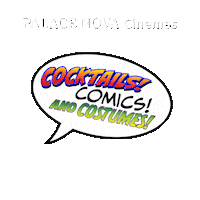Comics Cocktails Sticker by Palace Nova Cinemas Adelaide