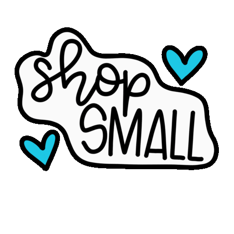 Shopping Hearts Sticker by Poptimism Art and Lettering