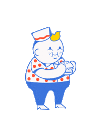 Happy Burger Sticker