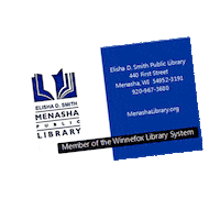Menasha Sticker by Elisha D. Smith Public Library