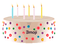 Birthday Cake Sticker by Bmoji