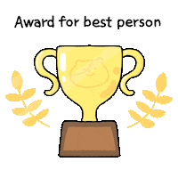 Trophy Award Sticker