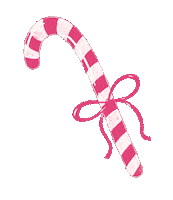 candy cane christmas Sticker by Frau Liebling