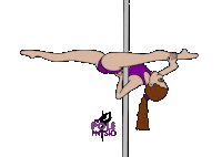 Polefitness Polestrong Sticker by The Pole Physio