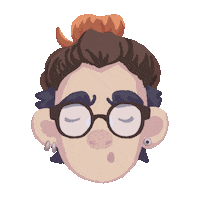 meirha tired sleep sleepy zzz Sticker