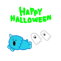 Trick Or Treat Fun Sticker by DINOSALLY