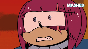 Scared Animation GIF by Mashed