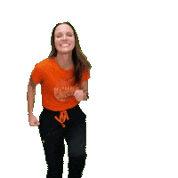 OrangeCountySmilesFl happy dance running doctor Sticker