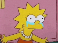 Sad The Simpsons GIF