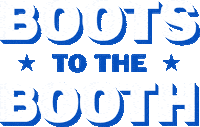 Vote Bttb Sticker by Boots to the Booth