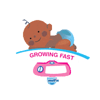 grow my baby Sticker by Molfix