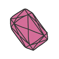 Pink Rock Sticker by HUB Footwear