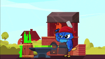 Blacksmith owl