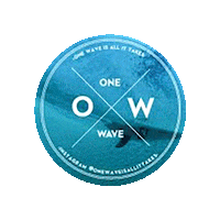 onewaveisallittakes onewaveisallittakes Sticker