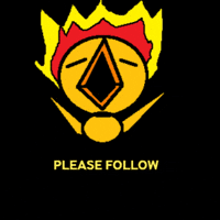 Please Follow GIF