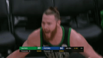 let's go fist pump GIF by Boston Celtics