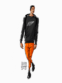 fashion illustration GIF by Adam Osgood