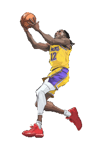 Basketball Im Him Sticker by Los Angeles Lakers