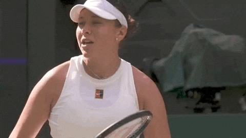 Amanda Anisimova GIF by Wimbledon