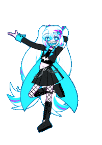 Hatsune Miku Dance Sticker