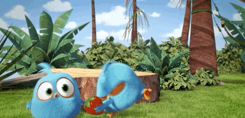 Fight Strawberry GIF by Angry Birds