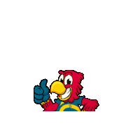 wowagenciacriativa logo mascote paropas paropasredesudeste Sticker