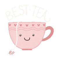 Best Friends Smile Sticker