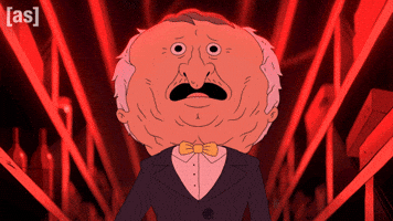 Scared Halloween GIF by Adult Swim