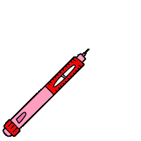 Heart Inject Sticker by Organising Chaos