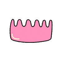 Pink Crown Sticker by Jamie Makeup