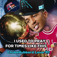 Chuba Hubbard GIF