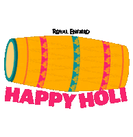 Happy Holi Sticker by Royal Enfield