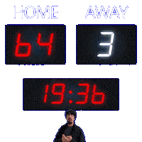 3 Away Sticker