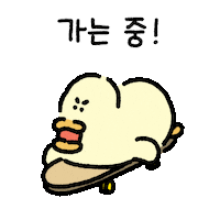 420gram00 go character duck banana Sticker