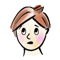 bonniekelso girl wow wtf face Sticker