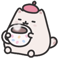 Cat Relaxing Sticker