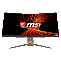 Monitor Sticker by MSI Gaming