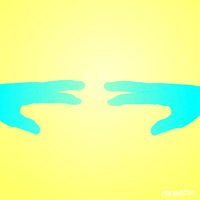 high five animation domination GIF