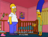 Season 3 Guitar GIF by The Simpsons