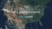 nasa space earth app united states GIF