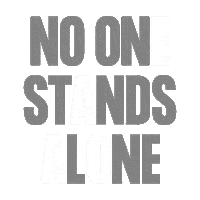 No One Stands Alone Australia Sticker by Enjoy Church