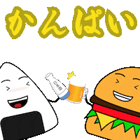 食べ物 Rice Ball Sticker