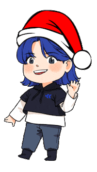 Christmas Chibi Sticker by Kinetic Vibe
