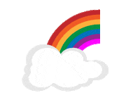 finalblowart rainbow rainbow colors colorful rainbow rainbow illustration Sticker