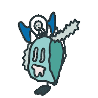 Party Brain Sticker